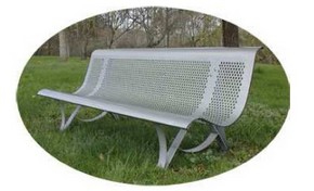 Banc public inox Val d'Aran